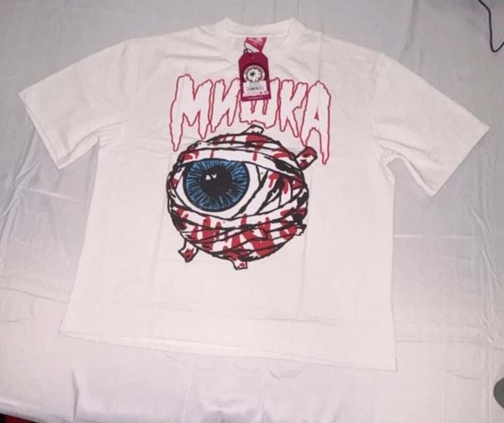 Mishka Mummy Keep Watch Eyeball Graphic T-Shirt